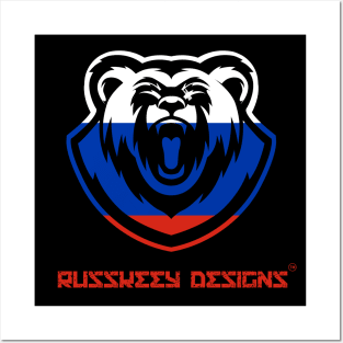 Russkeey Designs Logo (RUS) Posters and Art